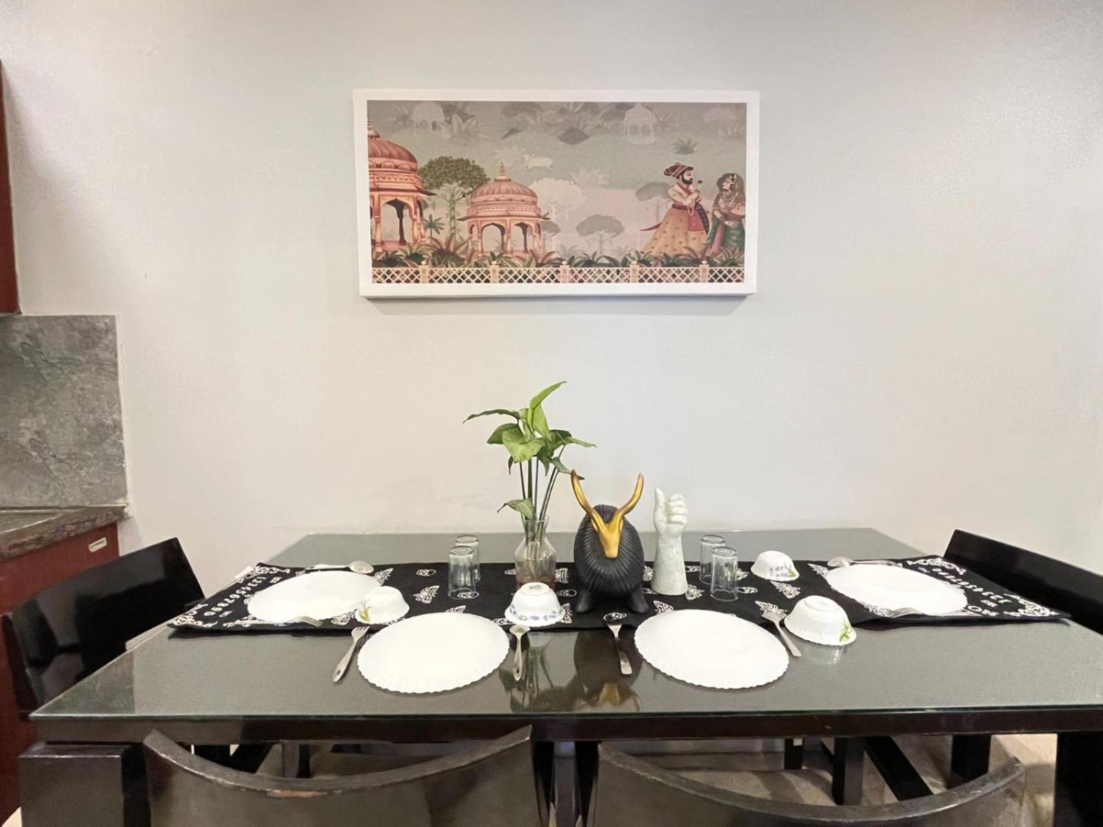 Bedchambers Serviced Apartments, Sector 38 Gurgáon Kültér fotó